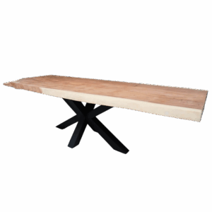 Massieve Suar Houten Tafel – L300cm B97/106cm