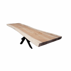 Massieve Suar Houten Tafel – L350cm B84/95cm