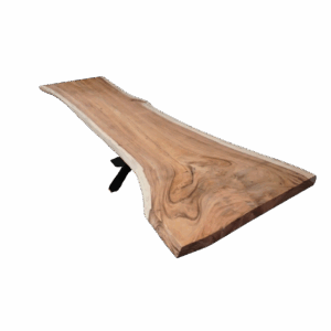 Table en bois de Suar massif - L350cm L92/122cm