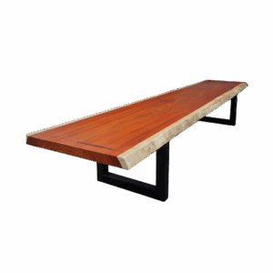 Padouk Tafel - L520cm x B110cm